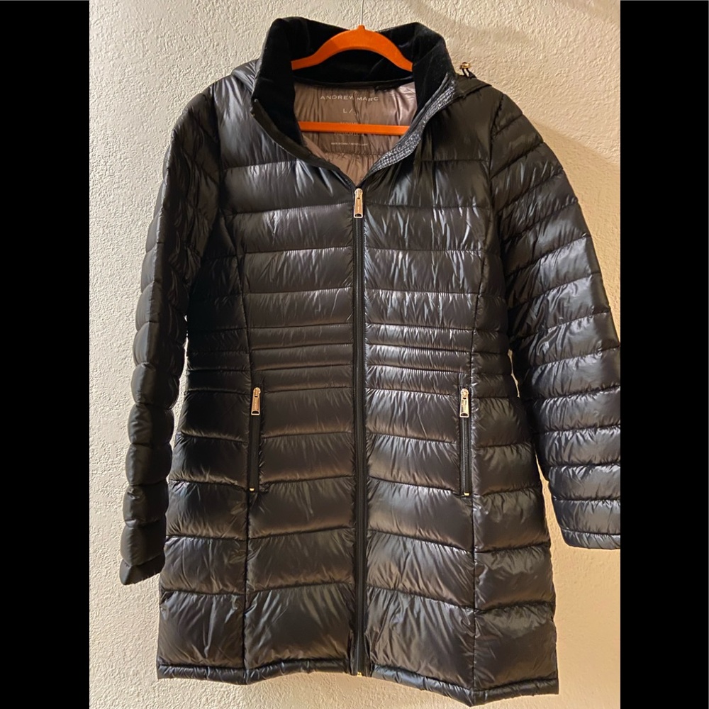 Andrew Marc Light Weight Packable Down Jacket